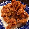 お給料日前には!豚コマ唐揚げ〜♬