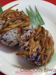 イサザの佃煮おにぎり-レシピのメイン写真