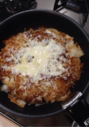 残りご飯で簡単チーズ焼飯！-レシピのメイン写真