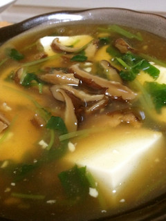 【ヘルシー】豆腐のとろ~り椎茸あんかけ-レシピのメイン写真