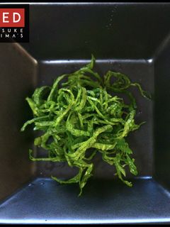 1枚でも簡単!シソ細切りの裏技-レシピのメイン写真