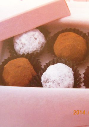 バレンタインに最適 トリュフチョコ-レシピのメイン写真