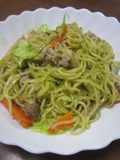 ジェノベーゼ焼きそば-レシピのメイン写真
