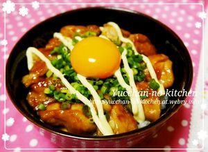うまうま♡鶏肉のてりやき☆簡単ネギマヨ丼-レシピのメイン写真