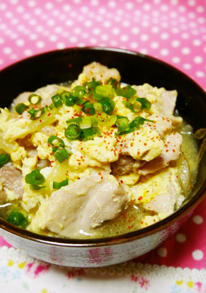 簡単♪誰でもできる！ふわとろ卵の親子丼☆-レシピのメイン写真