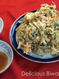 イサザのかき揚げ-レシピのメイン写真