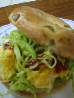 ベーグルサンド ホットサンド風-レシピのメイン写真
