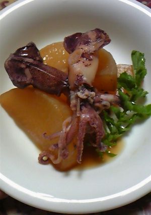 豆いかと大根の煮物-レシピのメイン写真