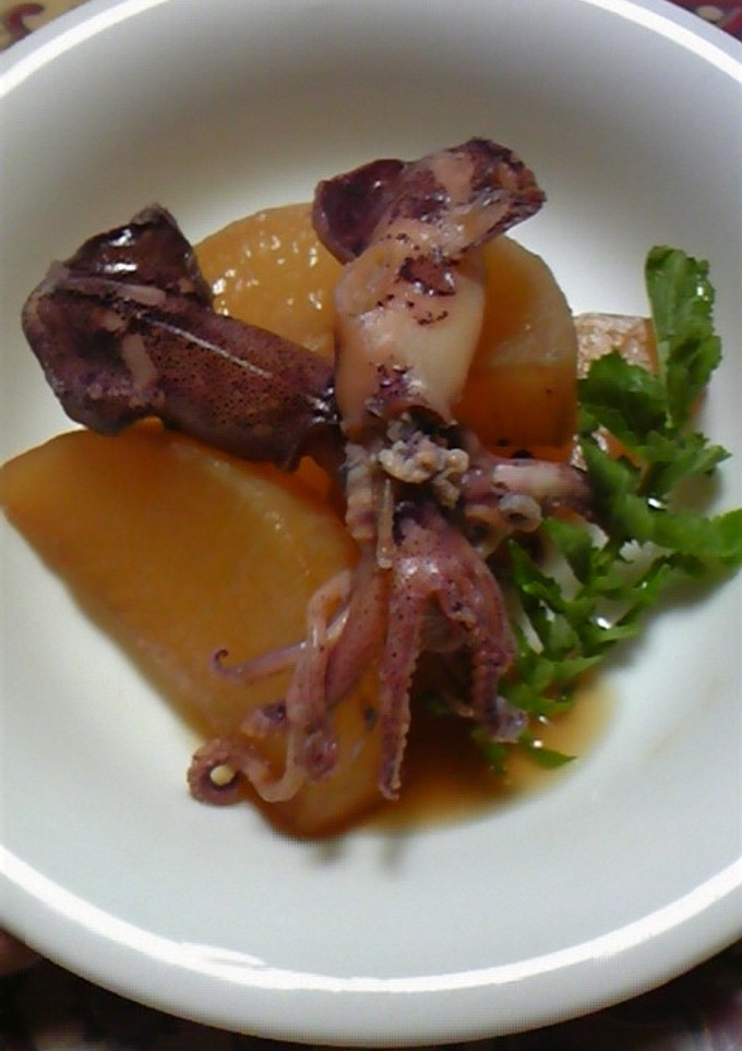 豆いかと大根の煮物-レシピのメイン写真