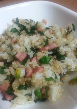 ほうれん草とベーコンの焼き飯-レシピのメイン写真