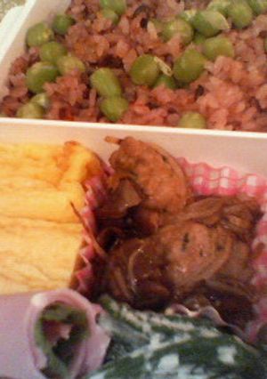 ☆お弁当☆鶏つくね 甘酢あんかけ-レシピのメイン写真