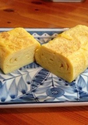 息子の100日祝いの玉子焼き-レシピのメイン写真
