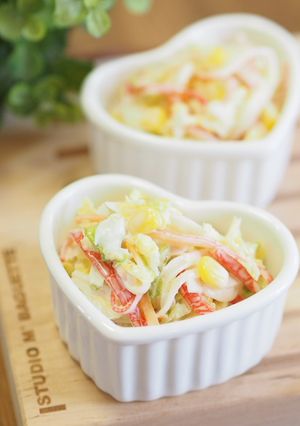 *甘ーい♡白菜のコールスローサラダ*-レシピのメイン写真