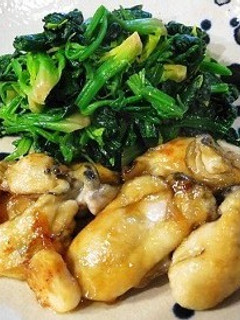 牡蠣のバタぽん照り焼き-レシピのメイン写真
