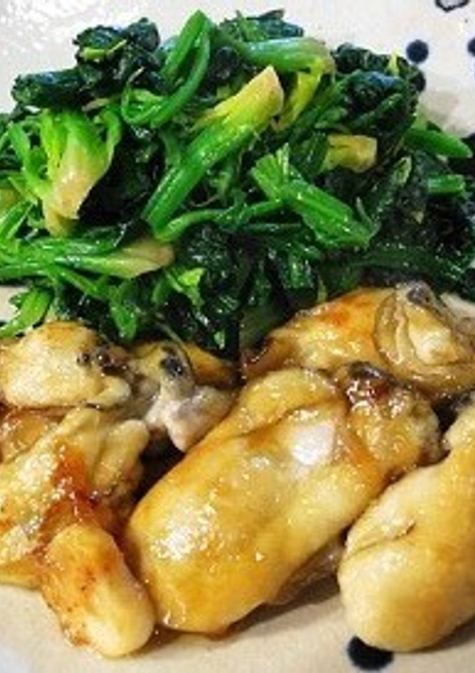 牡蠣のバタぽん照り焼き-レシピのメイン写真