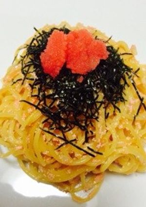 旦那が3皿食べる明太子バター醤油パスタ-レシピのメイン写真