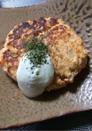 鮭バーグ-レシピのメイン写真