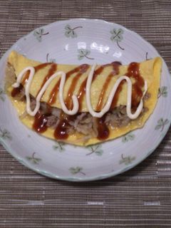 簡単♪和風オムレツ(とん平焼き風)-レシピのメイン写真