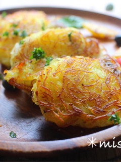 m白身魚のカリカリポテト焼き-レシピのメイン写真