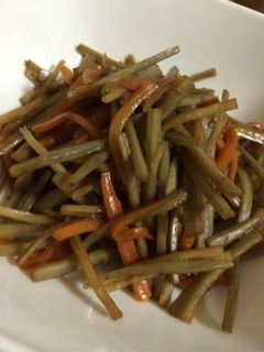 きんぴらごぼう-レシピのメイン写真