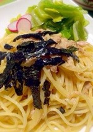 超簡単だけど美味しい！和風ツナパスタ♪-レシピのメイン写真