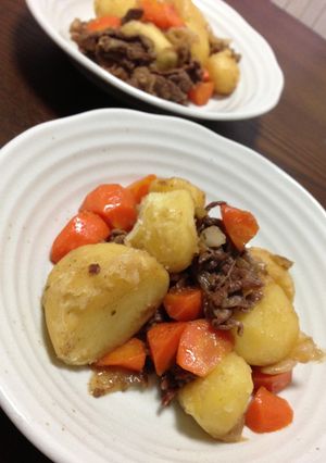 白だしでほっこり肉じゃが-レシピのメイン写真