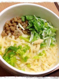 マルちゃん正麺うどんde釜玉-レシピのメイン写真