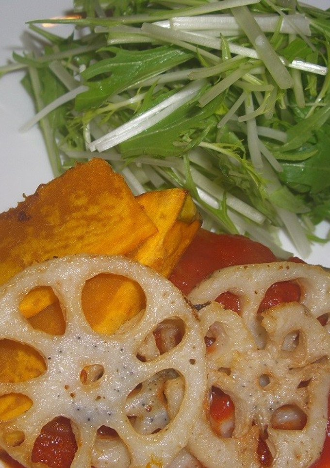 たらのムニエル～トマトソースと野菜添え～-レシピのメイン写真