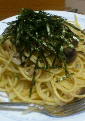 ♪シーチキンとキノコの和風パスタ♪-レシピのメイン写真