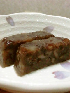 一分クッキング♪お汁粉で水羊羹-レシピのメイン写真