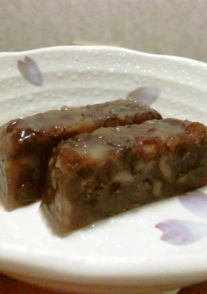 一分クッキング♪お汁粉で水羊羹-レシピのメイン写真