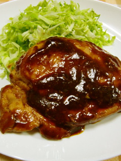 ★塩麹で柔らか鶏のむね肉のステーキです♪-レシピのメイン写真
