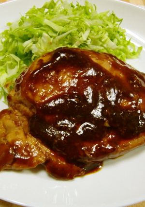 ★塩麹で柔らか鶏のむね肉のステーキです♪-レシピのメイン写真