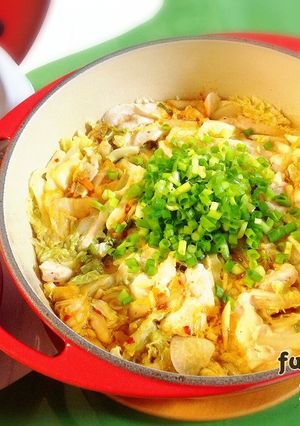 鶏胸肉でヘルシー☆ミルフィーユ鍋-レシピのメイン写真
