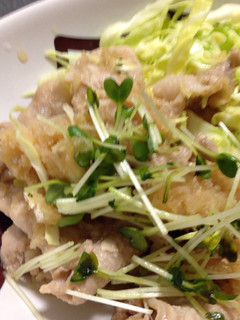 簡単さっぱり!豚ロースのおろしポン酢かけ-レシピのメイン写真