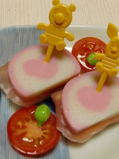 ハート蒲鉾の生ハムとチーズのオードブル-レシピのメイン写真