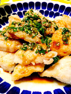 簡単☆胸肉のネギソース-レシピのメイン写真
