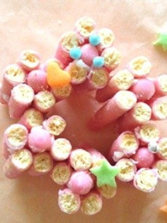 ホワイトデーの友チョコにポッキーのお花*-レシピのメイン写真