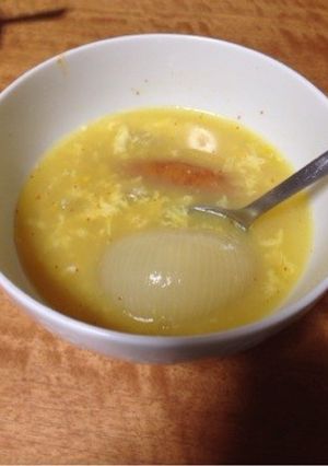 タマネギまるまるコンソメスープ-レシピのメイン写真