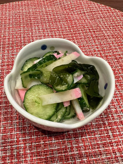 きゅうりとわかめの酢の物-レシピのメイン写真
