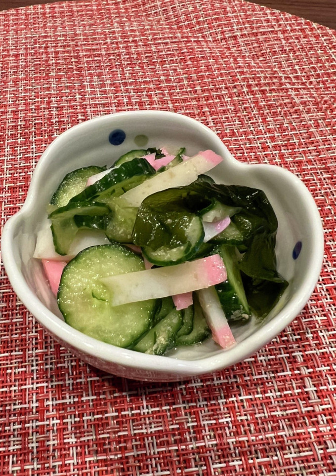 きゅうりとわかめの酢の物-レシピのメイン写真
