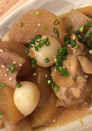 にんにくでホッカホカ＊大根と鶏肉の煮物-レシピのメイン写真