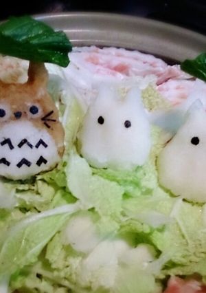 大根おろしアート!簡単トトロ☆-レシピのメイン写真