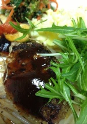 豆腐入りハンバーグ-レシピのメイン写真