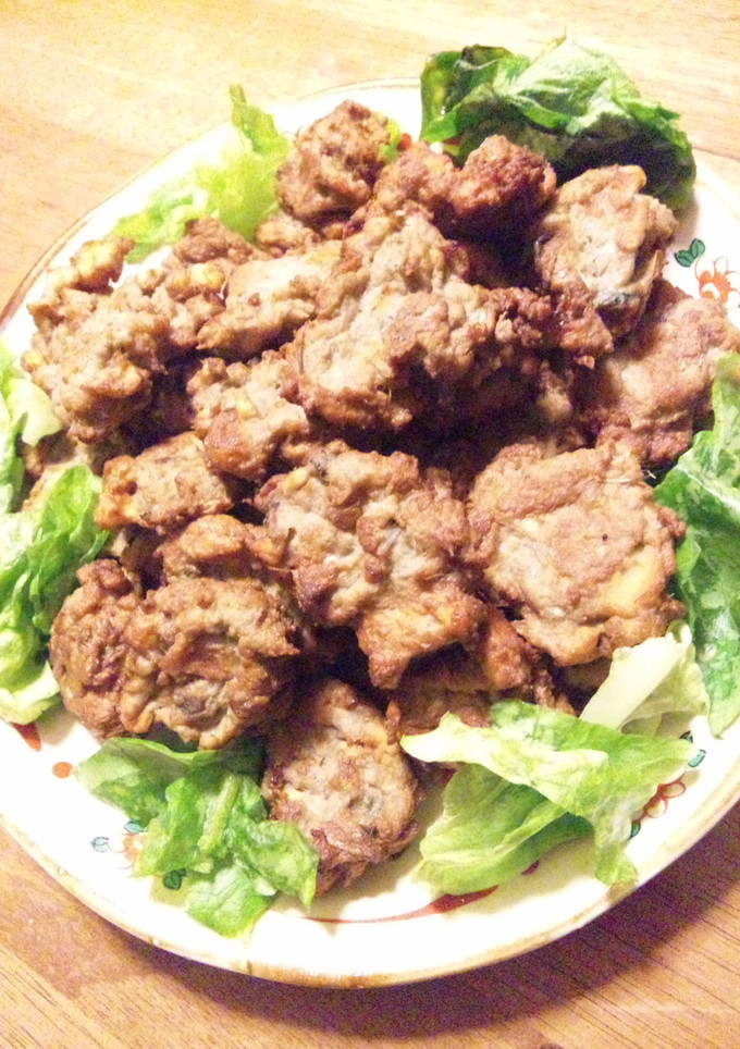 いわしと豆腐の落とし揚げ♪-レシピのメイン写真