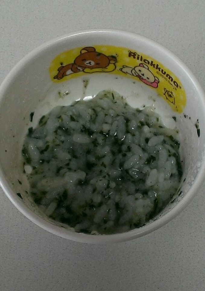 ♡ほうれん草とにぼしの軟飯♡-レシピのメイン写真