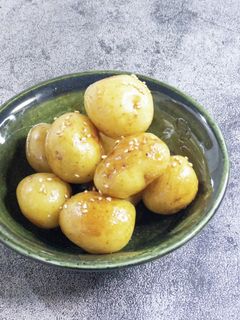レンジで時短!新じゃがの甘辛炒め-レシピのメイン写真
