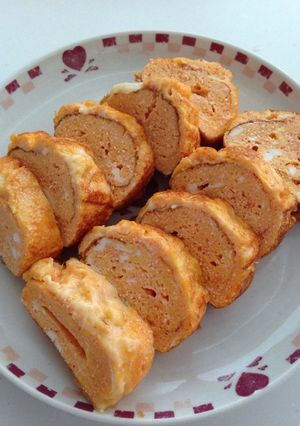 簡単☆明太マヨチーズ玉子焼き☆-レシピのメイン写真