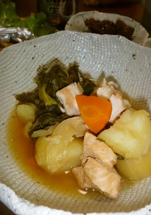むね肉やわやわ圧力鍋で時短煮物-レシピのメイン写真