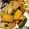 ★デパ地下風★豚肉・蓮根・南瓜の甘辛炒め